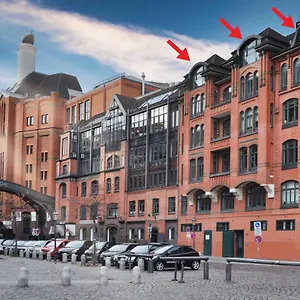 Loft-panoramablick-hafen & Elbe! Apartment Hamburg